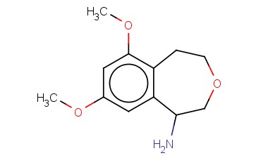 6,8-DIMETHOXY-1,2,4,5-TETRAHYDRO-3-BENZOXEPIN-1-AMINE