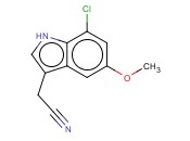 7-CHLORO-5-<span class='lighter'>METHOXYINDOLE</span>-3-ACETONITRILE
