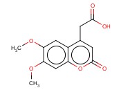 6,7-<span class='lighter'>二甲</span>氧基香豆素-4-乙酸