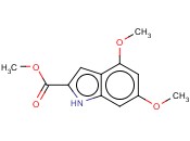 4,6-二<span class='lighter'>甲</span><span class='lighter'>氧基</span>-2-<span class='lighter'>吲哚</span>羧酸<span class='lighter'>甲</span>酯