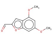 <span class='lighter'>4,6-Dimethoxybenzofuran-2-carbaldehyde</span>