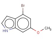 4-BROMO-6-<span class='lighter'>METHOXYINDOLE</span>
