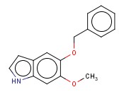 5-苄<span class='lighter'>氧基</span>-6-<span class='lighter'>甲</span><span class='lighter'>氧基</span><span class='lighter'>吲哚</span>
