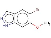 5-Bromo-6-<span class='lighter'>methoxy-1H-indazole</span>