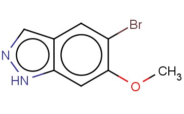 5-<span class='lighter'>溴</span>-6-<span class='lighter'>甲</span><span class='lighter'>氧基</span>-<span class='lighter'>1H-</span><span class='lighter'>吲</span><span class='lighter'>唑</span>