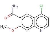 4-CHLORO-7-METHOXY-6-QUINOLINECARBOXAMIDE