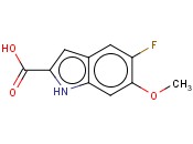 5-FLUORO-6-<span class='lighter'>METHOXYINDOLE</span>-2-CARBOXYLIC ACID