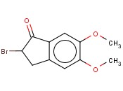 2-BROMO-5,6-<span class='lighter'>DIMETHOXY</span>-INDAN-1-ONE