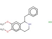 1-苄-6,7-二<span class='lighter'>甲</span>氧基-1,2,3,4-四<span class='lighter'>羟基</span>异喹啉<span class='lighter'>盐酸盐</span>