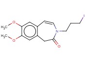 7,8-dimethoxy-3-(3-iodopropyl)-1,3-dihydro-2H-3-benzaze pin-2-one