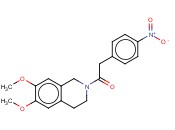 6,7-DIMETHOXY-2-[(4-NITROPHENYL)ACETYL]-1,2,3,4-TETRAHYDROISOQUINOLINE