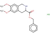 1,2,3,4-四氢-6,7-二<span class='lighter'>甲</span>氧基<span class='lighter'>异</span><span class='lighter'>喹啉</span>-3-<span class='lighter'>羧酸</span>苄<span class='lighter'>酯</span>盐酸盐
