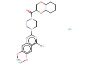 1-(4-<span class='lighter'>氨基</span>-6,7-二<span class='lighter'>甲</span>氧基-2-喹唑啉<span class='lighter'>基</span>)-4-(1,4-<span class='lighter'>苯</span>并二恶烷-2-<span class='lighter'>甲</span><span class='lighter'>酰</span><span class='lighter'>基</span>)哌嗪盐酸盐