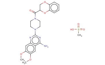 <span class='lighter'>甲基</span><span class='lighter'>硫酸</span><span class='lighter'>多</span><span class='lighter'>沙</span><span class='lighter'>唑</span><span class='lighter'>嗪</span>
