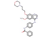 N-[4-[[6-甲氧基-7-[3-(4-<span class='lighter'>吗</span><span class='lighter'>啉</span><span class='lighter'>基</span>)丙氧基]-4-喹唑<span class='lighter'>啉</span><span class='lighter'>基</span>]氨基]苯基]苯甲酰胺