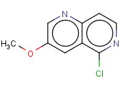 5-CHLORO-3-<span class='lighter'>METHOXY</span>-1,6-NAPHTHYRIDINE
