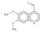 <span class='lighter'>4-QUINOLINECARBOXALDEHYDE</span>, 6,7-DIMETHOXY-