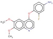 4-[(6,7-DIMETHOXYQUINOLIN-4-YL)OXY]-3-FLUOROBENZENAMINE