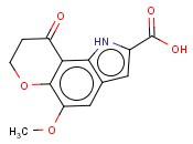 5-<span class='lighter'>甲</span><span class='lighter'>氧基</span>-9-羰基-1,7,8,9-四氢吡喃并[2,3-g]<span class='lighter'>吲哚</span>-2-羧酸