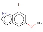 7-BROMO-5-<span class='lighter'>METHOXYINDOLE</span>