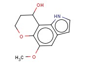 5-<span class='lighter'>甲</span><span class='lighter'>氧基</span>-1,7,8,9-四氢吡喃并[2,3-g]<span class='lighter'>吲哚</span>-9-酚
