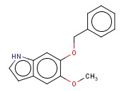 6-BENZYLOXY-5-<span class='lighter'>METHOXYINDOLE</span>
