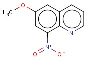 6-甲氧基-8-<span class='lighter'>硝基</span><span class='lighter'>喹啉</span>