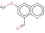 6-METHOXY-8-<span class='lighter'>QUINOLINECARBOXALDEHYDE</span>