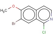 1-CL-7-BR-6-MEO-ISOQUINOLINE