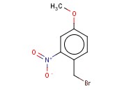 1-(溴甲基)-4-<span class='lighter'>甲</span><span class='lighter'>氧基</span>-2-<span class='lighter'>硝基苯</span>