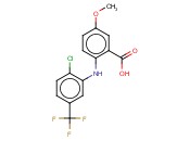 <span class='lighter'>苯甲酸</span>,2-[[2-氯-5-(三<span class='lighter'>氟</span>甲基)苯基]<span class='lighter'>氨基</span>]-5-甲氧基-