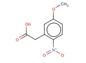 2-(5-methoxy-2-<span class='lighter'>nitrophenyl</span>)acetic acid
