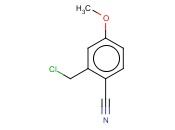2-(CHLOROMETHYL)-<span class='lighter'>4-METHOXYBENZONITRILE</span>