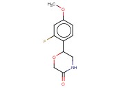 6-(2-FLUORO-4-METHOXY-PHENYL)-MORPHOLIN-3-ONE