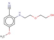 2-([2-(2-HYDROXYETHOXY)ETHYL]AMINO)-<span class='lighter'>4-METHOXYBENZONITRILE</span>