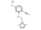 2-[(1H-IMIDAZOL-2-YLMETHYL)AMINO]-<span class='lighter'>4-METHOXYBENZONITRILE</span>