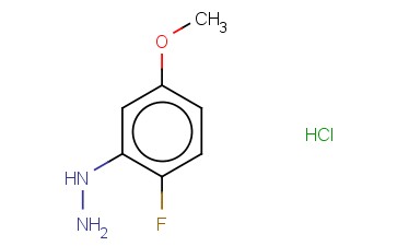 <span class='lighter'>2-FLUORO-5-METHOXYPHENYLHYDRAZINE</span> <span class='lighter'>HYDROCHLORIDE</span>