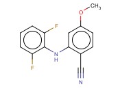 2-[(2,6-DIFLUOROPHENYL)AMINO]-<span class='lighter'>4-METHOXYBENZONITRILE</span>