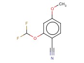 2-(DIFLUOROMETHOXY)-<span class='lighter'>4-METHOXYBENZONITRILE</span>