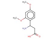 3-<span class='lighter'>AMINO</span>-3-(2,4-DIMETHOXY-PHENYL)-<span class='lighter'>PROPIONIC</span> ACID
