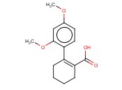 2-(2,4-DIMETHOXYPHENYL)-1-CYCLOHEXENE-1-CARBOXYLIC ACID