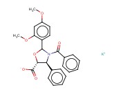 (4S,5R)-3-BENZOYL-2-(2,4-DIMETHOXYPHENYL)-4-PHENYL-5-OXAZOLIDINECARBOXYLIC ACID POTASSIUM SALT