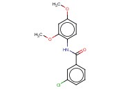3-CHLORO-N-(2,4-DIMETHOXYPHENYL)BENZAMIDE