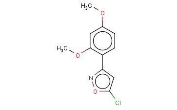 5-CHLORO-3-(2,4-DIMETHOXYPHENYL)ISOXAZOLE