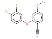 2-(3,4-DIFLUOROPHENOXY)-<span class='lighter'>4-METHOXYBENZONITRILE</span>