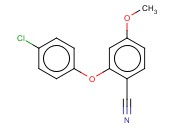 2-(4-CHLOROPHENOXY)-<span class='lighter'>4-METHOXYBENZONITRILE</span>