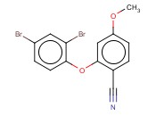 2-(2,4-DIBROMOPHENOXY)-<span class='lighter'>4-METHOXYBENZONITRILE</span>