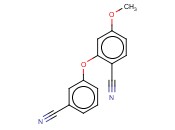 2-(3-CYANOPHENOXY)-<span class='lighter'>4-METHOXYBENZONITRILE</span>