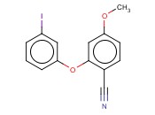 2-(3-IODOPHENOXY)-<span class='lighter'>4-METHOXYBENZONITRILE</span>