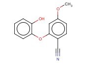 2-(2-HYDROXYPHENOXY)-<span class='lighter'>4-METHOXYBENZONITRILE</span>